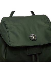 Tory Burch Plecak Virginia Flap Backpack 85061 Zielony. Kolor: zielony. Materiał: materiał
