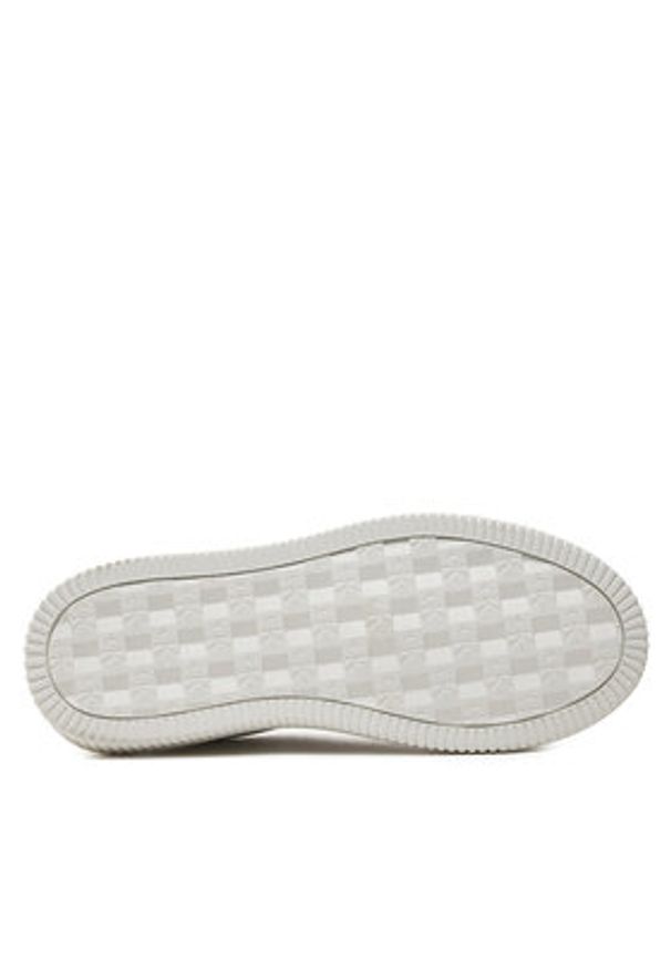 Calvin Klein Jeans Sneakersy Chunky Cupsole Mono Lth Wn YW0YW00823 Biały. Kolor: biały. Materiał: skóra