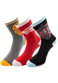 ZEAGLE - Skarpetki Harry Potter Newt Scamander - 3 Pary Bawełniane Unisex. Kolor: czarny, wielokolorowy, zielony. Materiał: bawełna, elastan #1