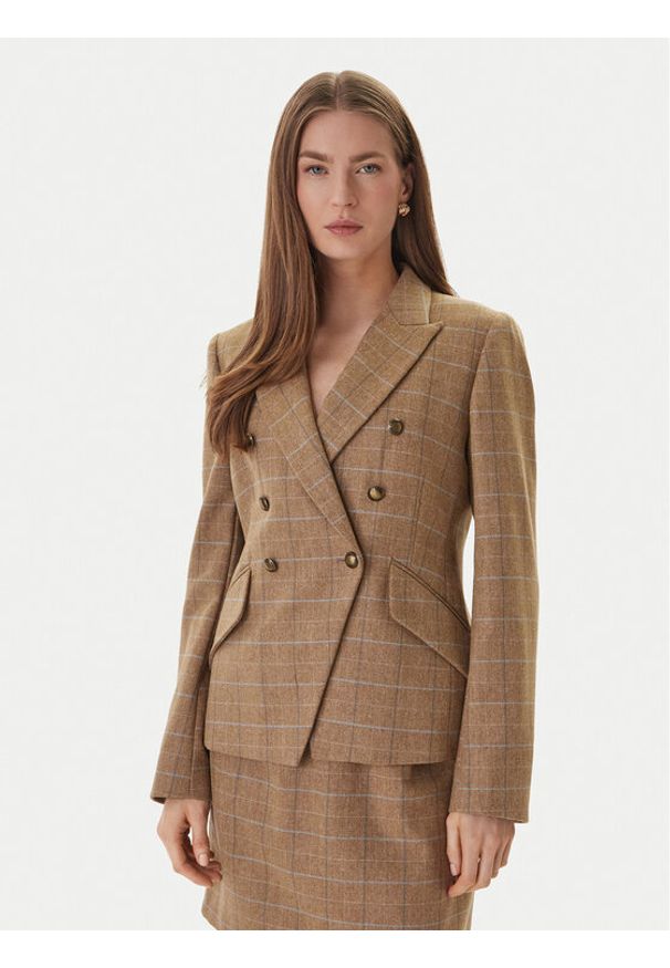 Barbour Marynarka Wisteria Tailored LTA0130BL31 Beżowy Reglan Fit. Kolor: beżowy. Materiał: syntetyk