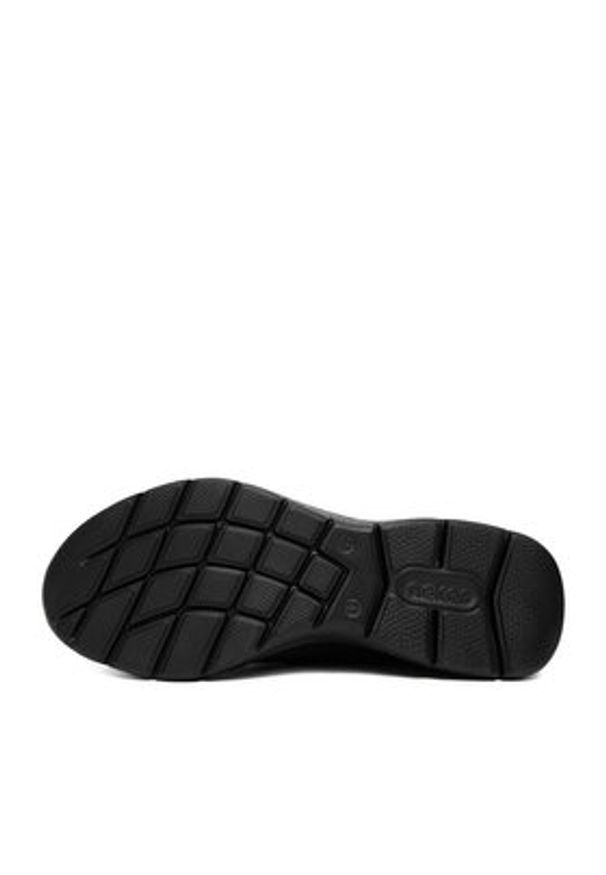 Rieker Sneakersy M5070-00 Czarny. Kolor: czarny. Materiał: materiał