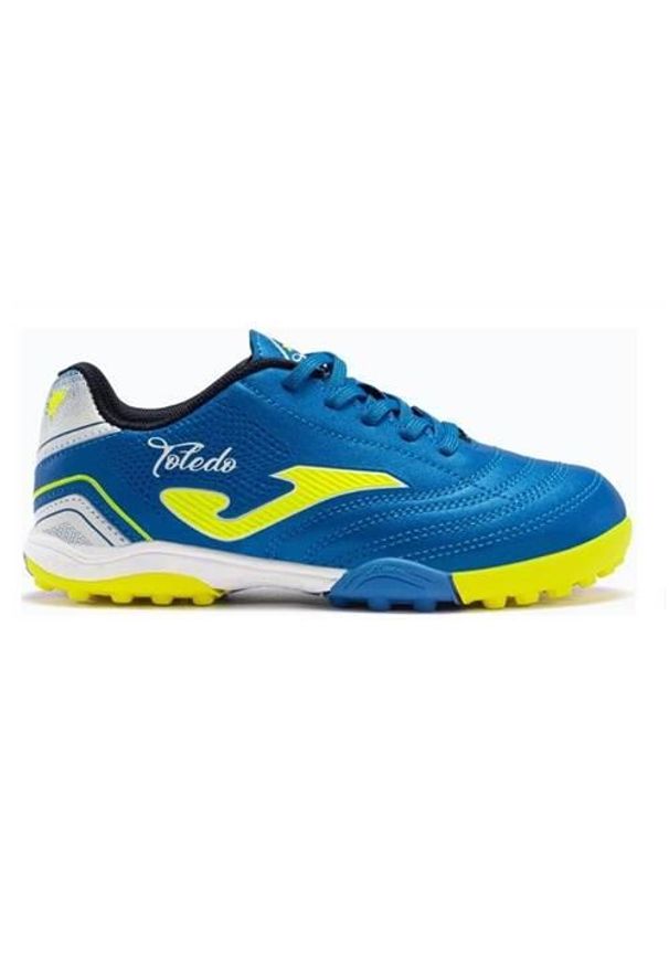 Buty piłkarskie męskie Joma TOJW2304TF. Zapięcie: sznurówki. Kolor: wielokolorowy. Materiał: materiał, syntetyk. Szerokość cholewki: normalna. Sport: piłka nożna