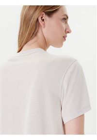 Adidas - adidas Koszulka techniczna Train Essentials JE6169 Beżowy Loose Fit. Kolor: beżowy. Materiał: syntetyk #4