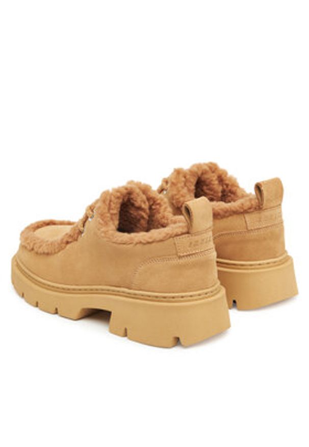 Inuikii Półbuty Mocabee Curly 1015.003.0011 Brązowy. Kolor: brązowy. Materiał: skóra, zamsz