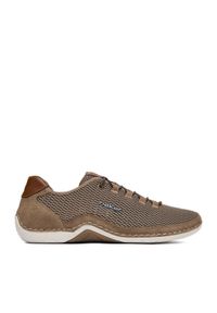 Rieker Półbuty CEO-07555-64 Beżowy ciemny. Kolor: beżowy. Materiał: materiał #1