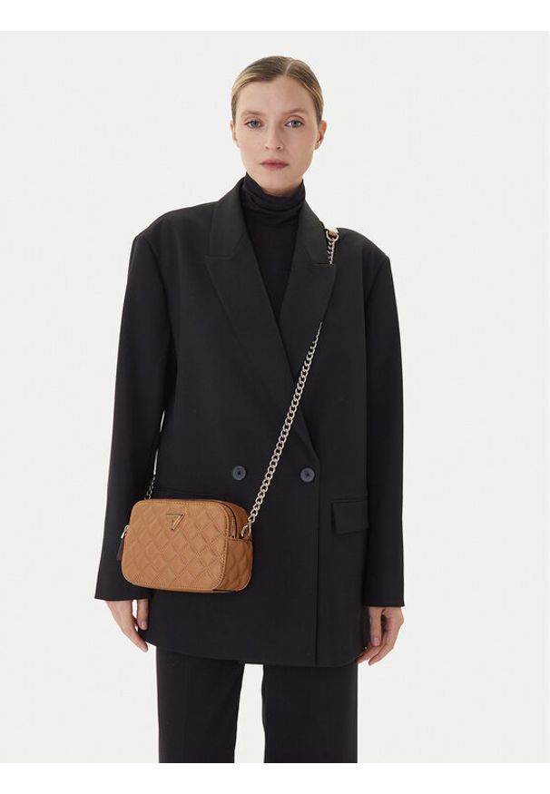 Guess Torebka HWQG96 73140 Beżowy. Kolor: beżowy. Materiał: skórzane