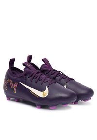 Nike Buty do piłki nożnej Jr Zoom Vapor 16 Acad Km Fg/Mg FQ8394-500 Fioletowy. Kolor: fioletowy. Materiał: skóra. Model: Nike Zoom #6