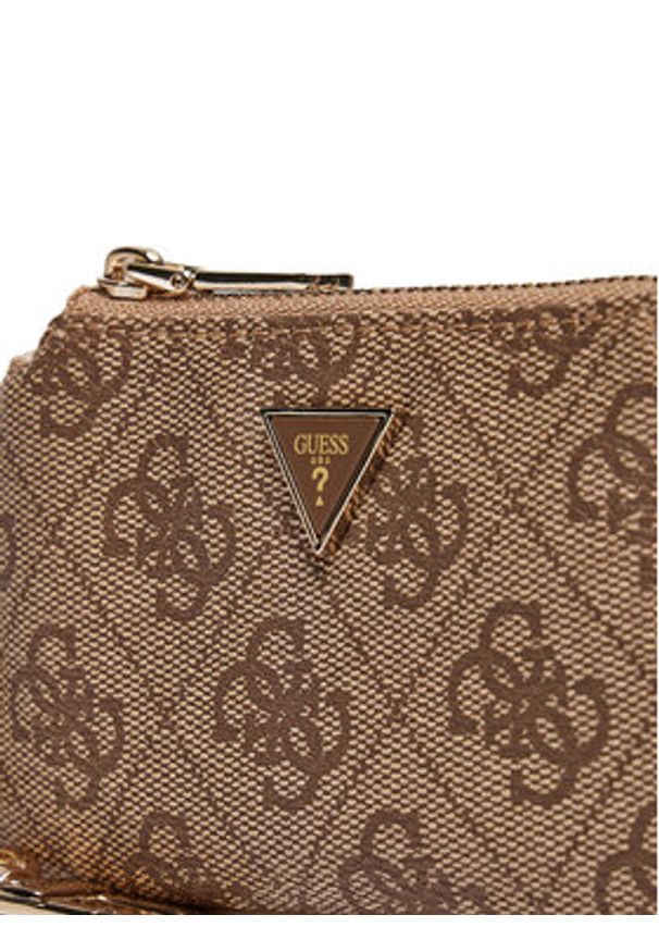 Guess Bilonówka RW1711 P4401 Beżowy. Kolor: beżowy. Materiał: skóra