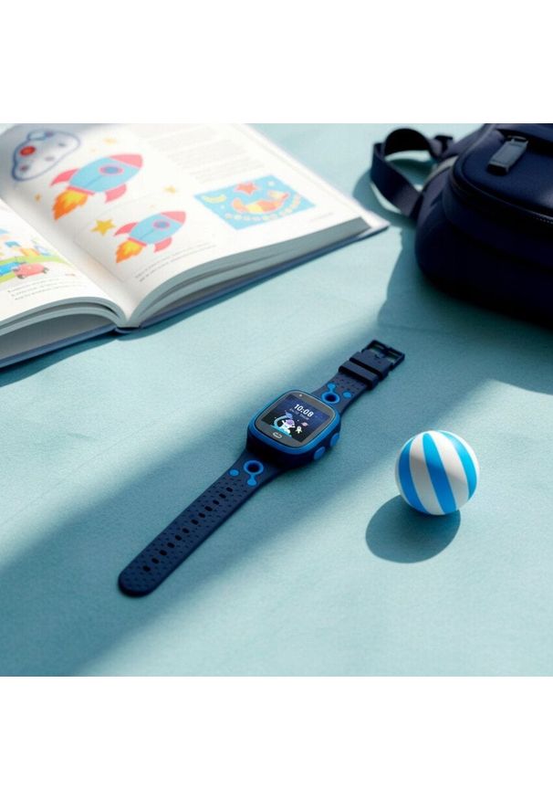 CANYON - Canyon Kids Watch ZEFIR KW-49 E-SIM 4G GPS WiFi Video Music Games English learning, Blue