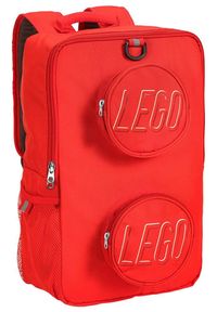 LEGO - Lego Brick 2 Czerwony - 18l. 510053. Kolor: czerwony. Materiał: poliester, materiał. Styl: elegancki, casual, klasyczny