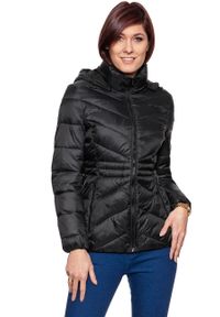 Wrangler - DAMSKA KURTKA ZIMOWA WRANGLER SHORT PUFFER BLACK W4124V501. Kolor: czarny. Sezon: zima #3