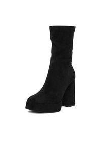 DeeZee Botki CL221013 Czarny. Kolor: czarny. Materiał: materiał #4