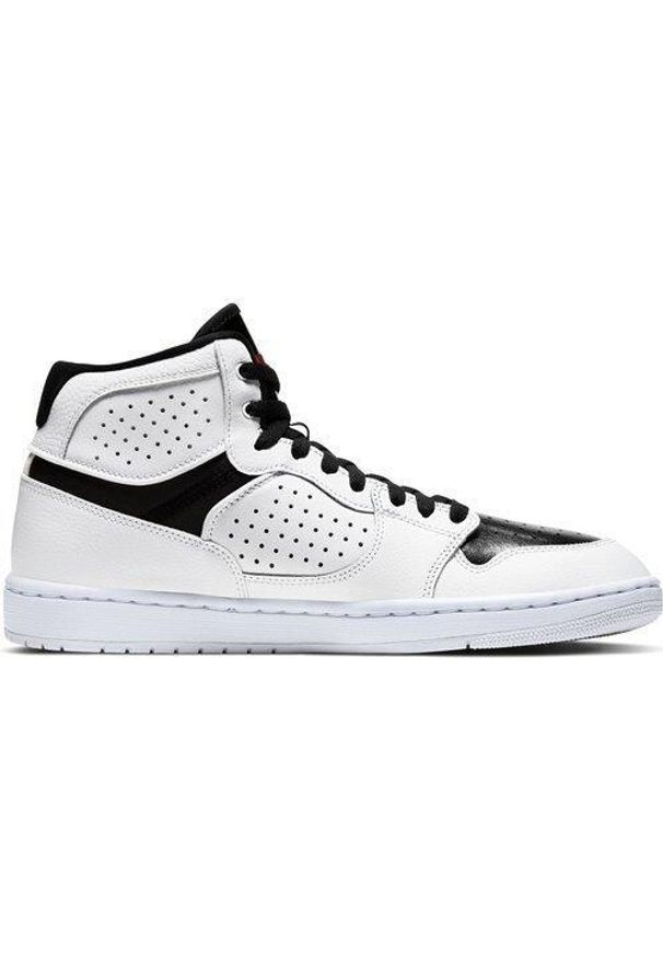 Buty do koszykówki męskie Nike Jordan Access. Zapięcie: sznurówki. Kolor: biały, czarny, wielokolorowy. Materiał: materiał, skóra, tkanina, syntetyk. Szerokość cholewki: normalna. Sport: koszykówka