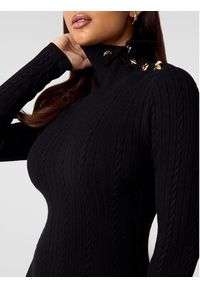 Guess Sukienka codzienna 180176 Czarny Classic Fit. Okazja: na co dzień. Kolor: czarny. Typ sukienki: proste. Styl: casual #4