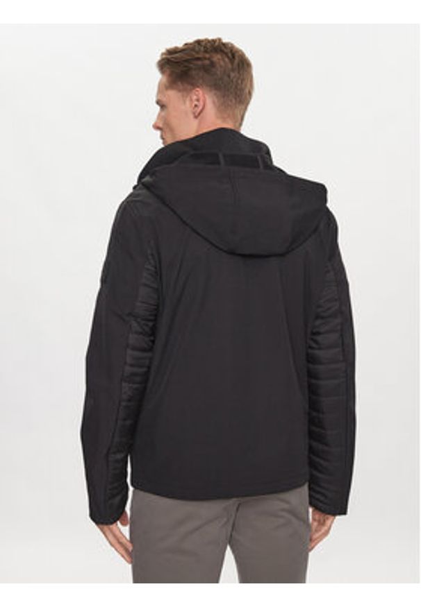 Calvin Klein Kurtka przejściowa K10K111466 Czarny Regular Fit. Kolor: czarny. Materiał: syntetyk
