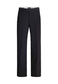 Jack & Jones Chinosy Bill 12293368 Czarny Wide Leg. Kolor: czarny. Materiał: syntetyk #8