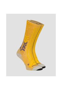 Skarpety X-Socks Trekking Perform Merino Crew. Kolor: żółty. Sport: turystyka piesza #1
