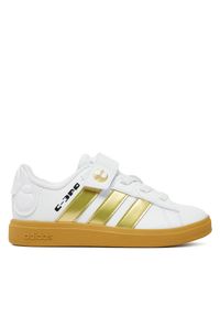 Adidas - Sneakersy adidas. Kolor: biały. Wzór: motyw z bajki