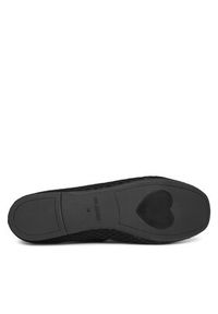 Love Moschino - LOVE MOSCHINO Baleriny JA11051G0MIQ0000 Czarny. Kolor: czarny. Materiał: materiał #4