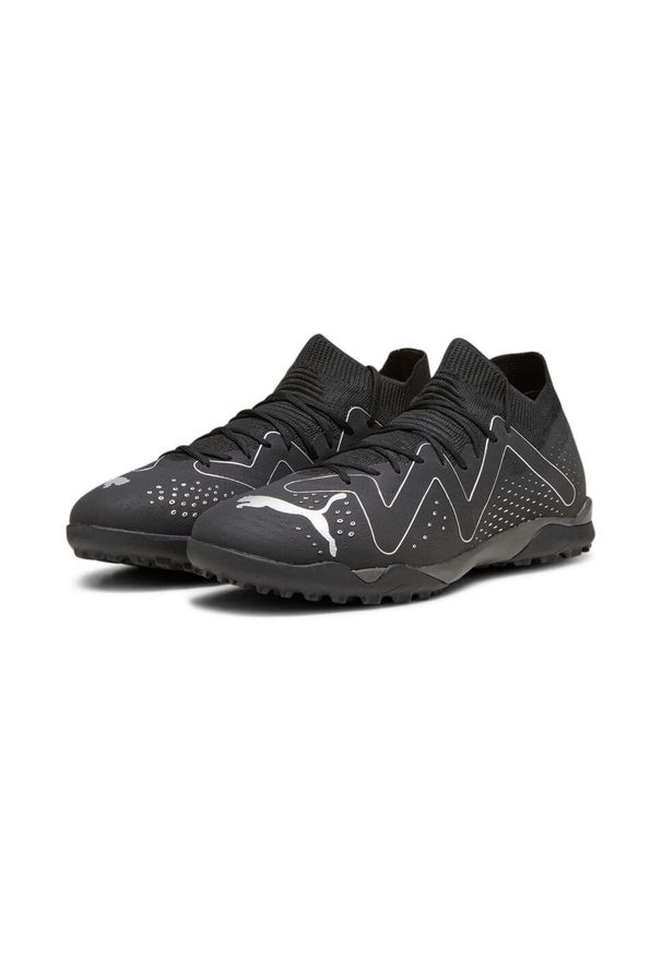 Puma - Buty piłkarskie męskie PUMA Future Match TT. Zapięcie: sznurówki. Kolor: wielokolorowy, czarny, szary. Materiał: materiał, syntetyk. Szerokość cholewki: normalna. Sport: piłka nożna