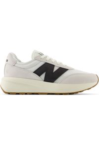 Buty unisex New Balance U370CA – beżowe. Kolor: beżowy. Materiał: skóra, zamsz. Szerokość cholewki: normalna. Sezon: lato