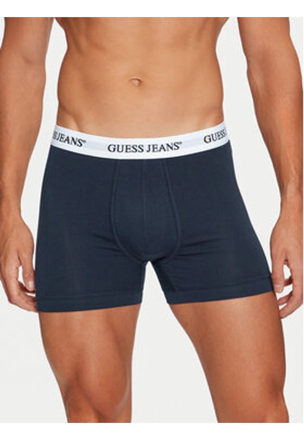 Guess Jeans Komplet 3 par bokserek M4BZ45 K6YW1 Kolorowy. Materiał: bawełna. Wzór: kolorowy