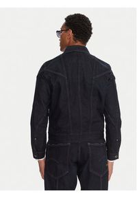 G-Star RAW - G-Star Raw Kurtka jeansowa Kitoh 3D D27404-E207 Granatowy Regular Fit. Kolor: niebieski. Materiał: bawełna