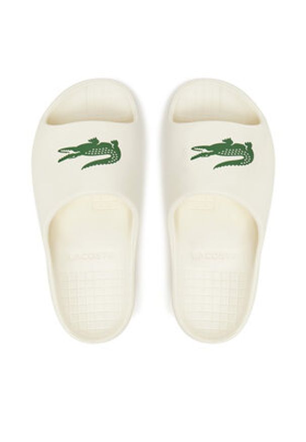 Lacoste Klapki 7-48CFA0022 Biały. Kolor: biały. Materiał: syntetyk
