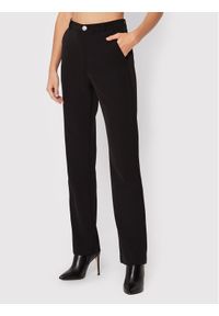 Custommade Spodnie materiałowe Otilia 999425525 Czarny Regular Fit. Kolor: czarny. Materiał: syntetyk #1