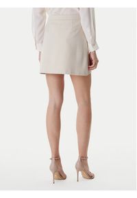 Guess Spódnica mini W6RD57 KCMU2 Beżowy Classic Fit. Kolor: beżowy. Materiał: syntetyk #2