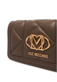 Love Moschino - LOVE MOSCHINO Torebka JC5640PP1OLC0203 Brązowy. Kolor: brązowy. Materiał: skórzane #4