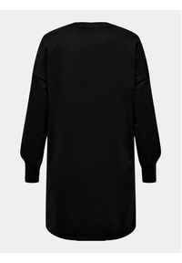 ONLY Carmakoma Sukienka dzianinowa New Calla 15310110 Czarny Regular Fit. Kolor: czarny. Materiał: bawełna #3