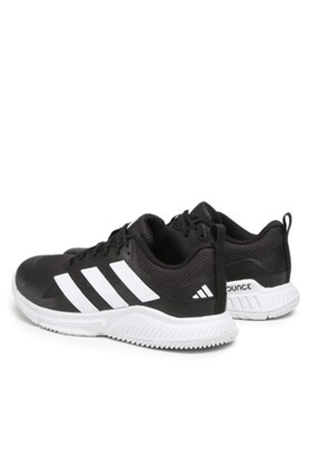 Adidas - adidas Buty halowe Court Team Bounce 2.0 Shoes HR0609 Czarny. Kolor: czarny. Materiał: materiał