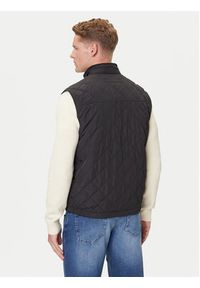 GANT - Gant Kamizelka 7006341 Czarny Regular Fit. Kolor: czarny. Materiał: syntetyk