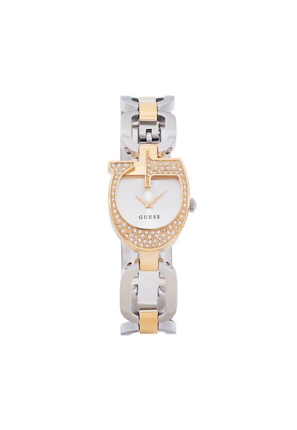 Guess Zegarek Gia GW0683L6 Srebrny. Kolor: srebrny