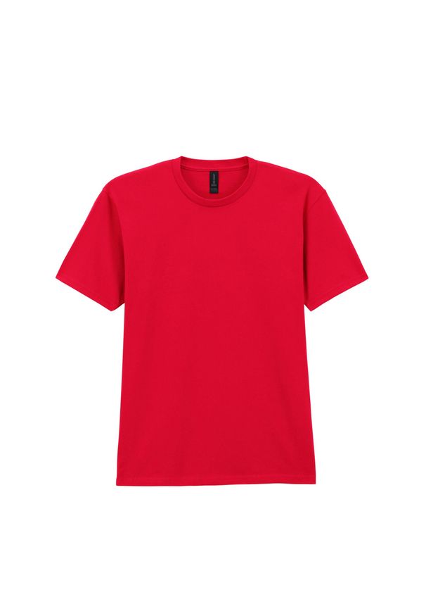 GILDAN - Koszulka Unisex Dla Dorosłych Softstyle Midweight. Kolor: czerwony. Sport: turystyka piesza