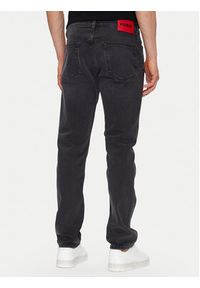 Hugo - HUGO Jeansy 50537680 Czarny Slim Fit. Kolor: czarny