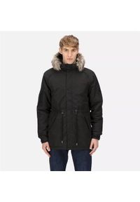Kurtka uniwersalna męska Regatta Winterparka Salinger Iii. Kolor: czarny. Materiał: syntetyk. Sport: turystyka piesza