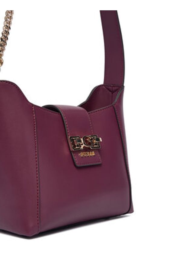 Guess Torebka Jane HWVG98 91010 Fioletowy. Kolor: fioletowy. Materiał: skórzane