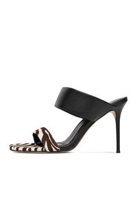 Eva Minge Klapki EO- MIRIAM-LT1916-1 Czarny. Kolor: czarny. Materiał: skóra, syntetyk #8