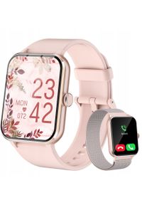 Blackview R50 1.85-inch TFT HD 350mAh Battery 24-hour SpO2 Detection + Heart Rate Monitoring Calls and SMS notification Pink BVR50-P (69315483175
