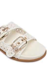 Patrizia Pepe Klapki PPJ384.06 Biały. Kolor: biały. Materiał: skóra #2