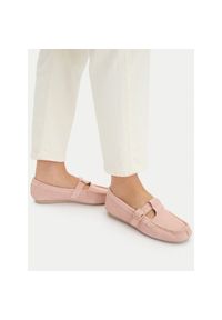 Mokasyny Clarks. Kolor: różowy #1