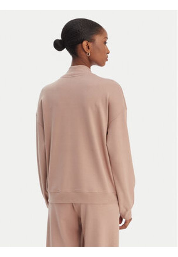 Liu Jo Sport Bluza TA6241 JS182 Brązowy Regular Fit. Kolor: brązowy. Materiał: wiskoza. Styl: sportowy