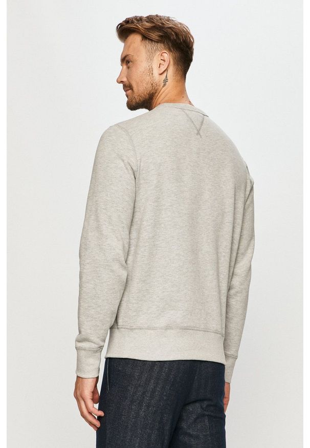 Polo Ralph Lauren - Bluza. Okazja: na co dzień. Typ kołnierza: polo. Kolor: szary. Styl: casual