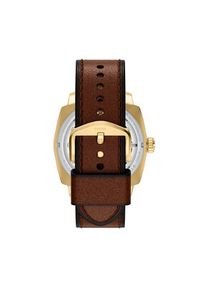 Fossil Zegarek Machine ME3278 Brązowy. Kolor: brązowy. Materiał: skóra #4