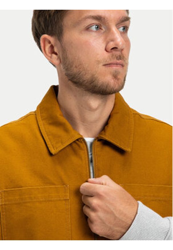 DC Shoes Bezrękawnik Keyless EDYJK03264 Brązowy Regular Fit. Kolor: brązowy. Materiał: bawełna. Długość rękawa: bez rękawów