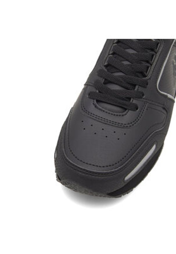 Kappa Sneakersy Logo Voghera 5 3112H5W-A00 Czarny. Kolor: czarny. Materiał: skóra