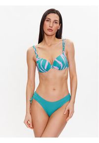 Triumph Góra od bikini Summer Mix & Match 10214530 Zielony. Kolor: zielony. Materiał: syntetyk