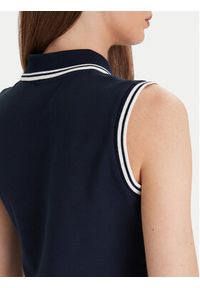 Guess Sukienka codzienna V5GK04 KCOK1 Granatowy Regular Fit. Okazja: na co dzień. Kolor: niebieski. Materiał: bawełna. Typ sukienki: proste. Styl: casual #2